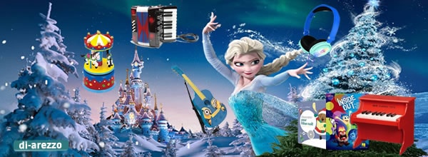 Regalos musicales para niños.